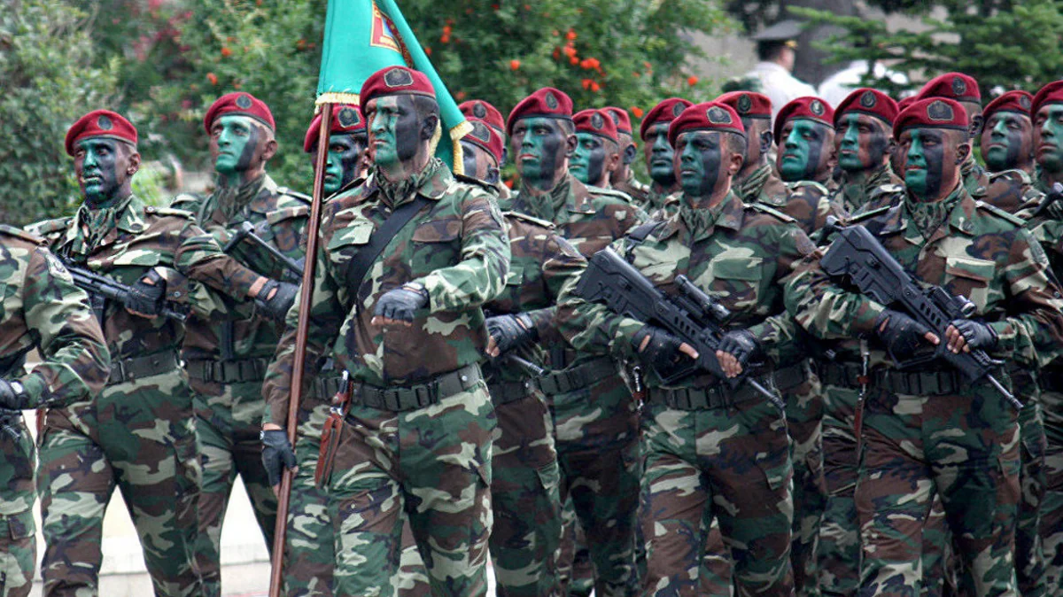 На дороге Горис-Кафан стоят азербайджанские военнослужащие