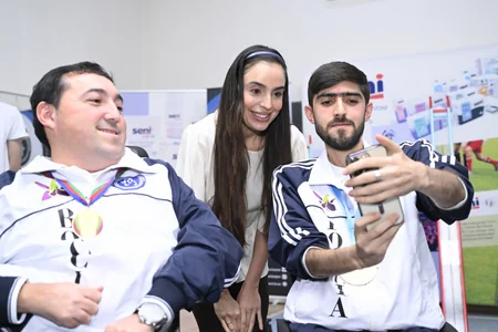 Heydar Aliyev Foundation vice-president visits social service facilities for disabled persons