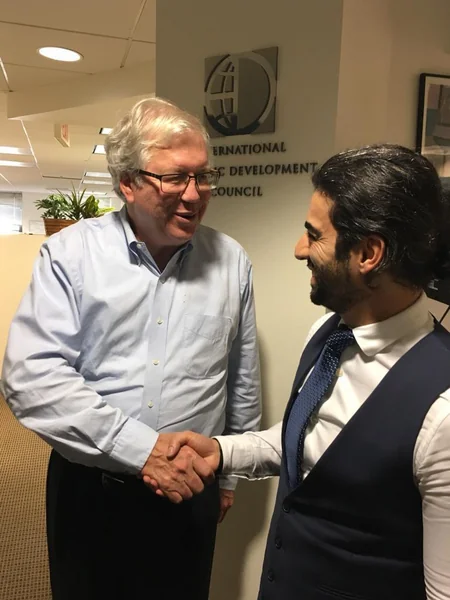 BBF Board meets with IEDC President in Washington