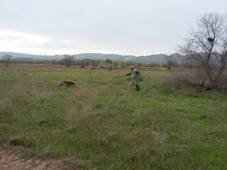 Cocuq Mərcanlıda tank əleyhinə idarə olunmayan “PQ-7VM” raketi aşkar edilib