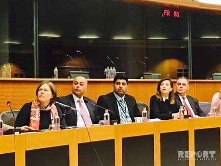 Avropa Parlamentində “Münaqişə zonalarında qadınların monoloqu“ mövzusunda konfrans və sərgi keçirilib