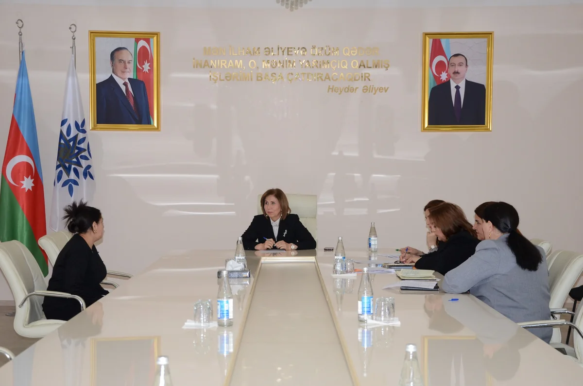 Bahar Muradova Kürdəmirdə vətəndaşları qəbul edib