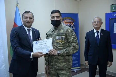 Turizm təhsili müəssələrində auditoriyalara şəhid məzunların adları verilib