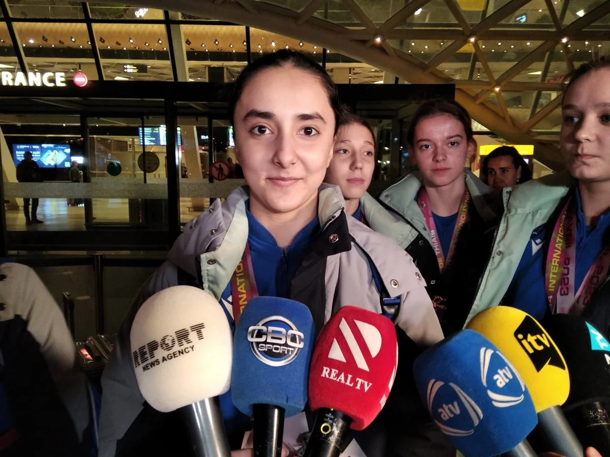 Azərbaycan millisinin gimnastı: “Dörd medalla qayıtdığım üçün çox sevincliyəm”