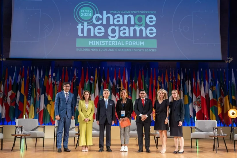 Фарид Гаибов принял участие в международном форуме министров спорта Change the Games