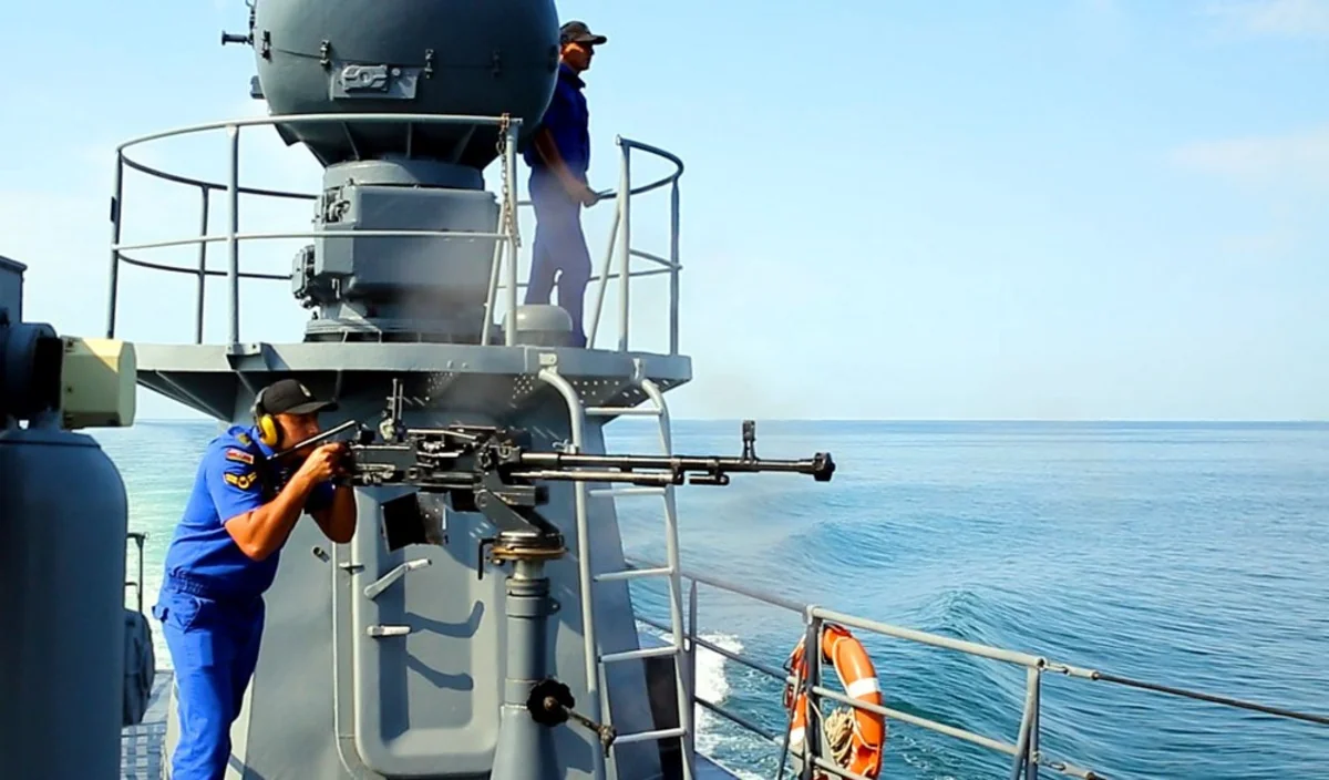 Artillery firing held at Sea Cup-2018 contest  VIDEO