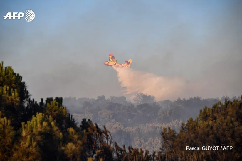 На юге Франции разбился пожарный самолет