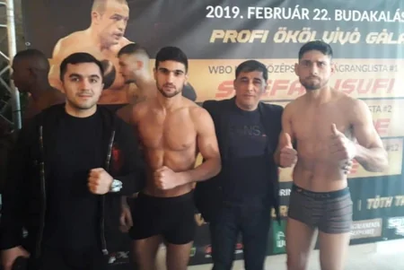 Budapeştdə Xocalı soyqırımına həsr olunmuş boks gecəsi keçirilib