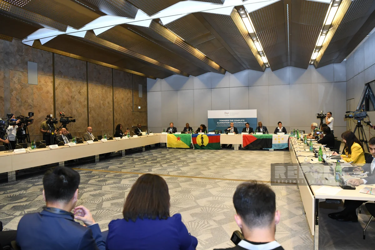 Int’l conference on colonialism elimination underway in Baku