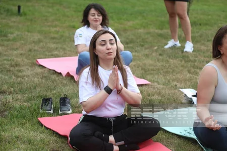 Şabranda Ümumdünya Yoqa Günü qeyd olunub