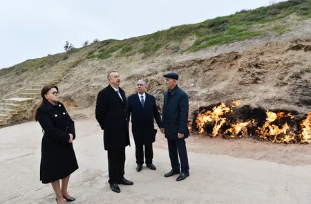 President Ilham Aliyev instructs to eliminate unbearable situation in Yanardag Reserve