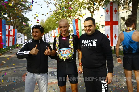 Tbilisi-Rustavi marathon dedicated to Independence Day of Azerbaijan ends