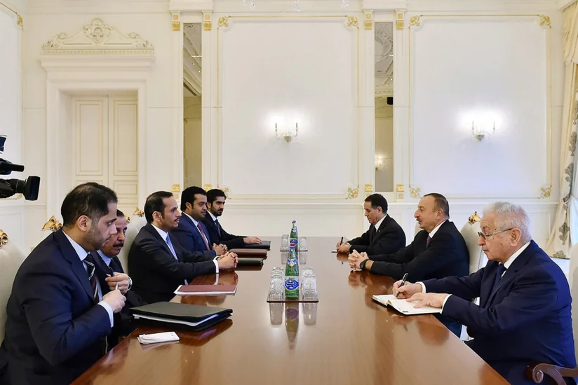 President Ilham Aliyev received delegation led by Qatari Foreign Minister - UPDATED