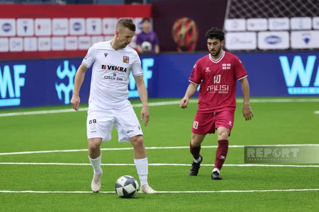 Çexiya millisi Bakıda keçirilən minifutbol üzrə dünya çempionatında qrupu lider tamamlayıb
