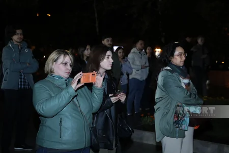 Bakıda Zəfər Günü münasibətilə hərbi orkestrlərin ifasında nümunəvi çıxışlar olub