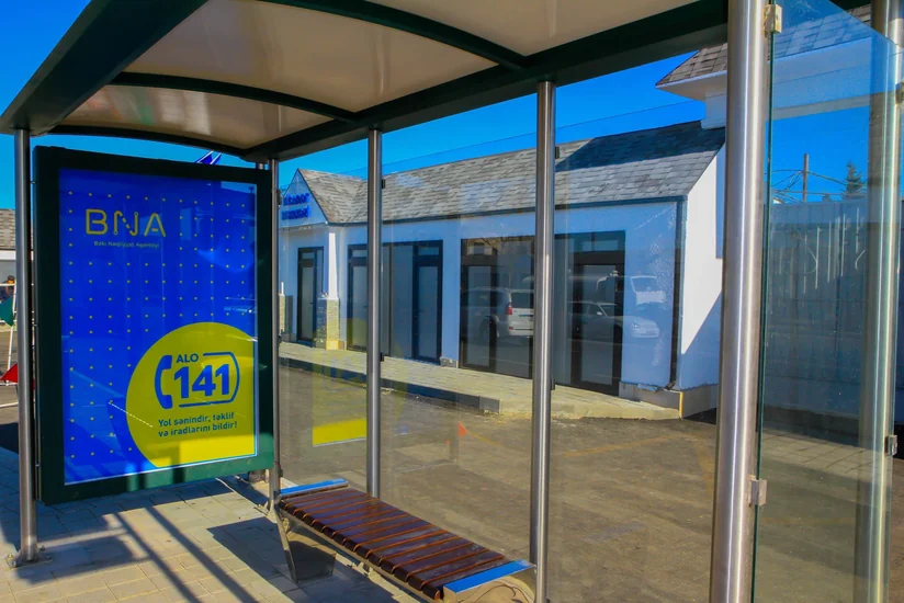 Bakıda 50 yeni avtobus dayanacağı yaradılıb