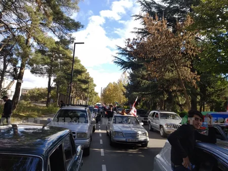 В Грузии празднуют победу Азербайджана