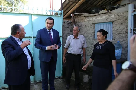 Gürcüstanda azərbaycanlıların yaşadığı daha bir kənd içməli su ilə təmin olunub