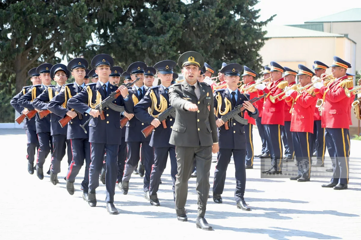 Cəmşid Naxçıvanski adına Hərbi Liseydə kursantların növbəti buraxılış mərasimi olub
