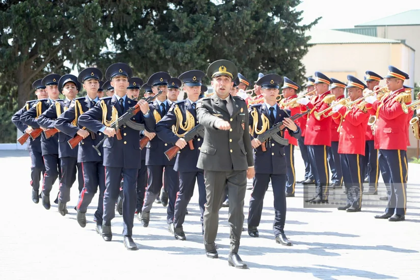 Cəmşid Naxçıvanski adına Hərbi Liseydə kursantların növbəti buraxılış mərasimi olub
