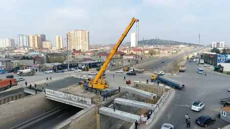 Paytaxtın girişində aparılan işlər yekunlaşmaq üzrədir