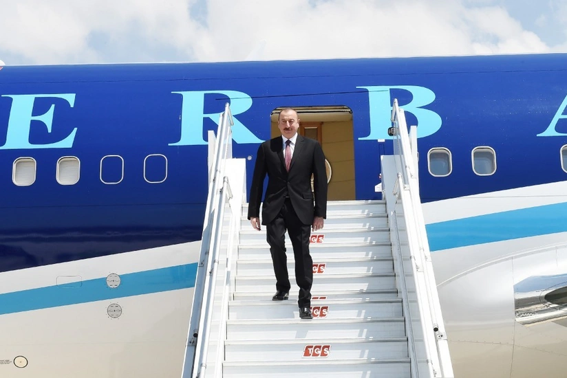 Prezident İlham Əliyevin Türkiyəyə səfəri başlayıb