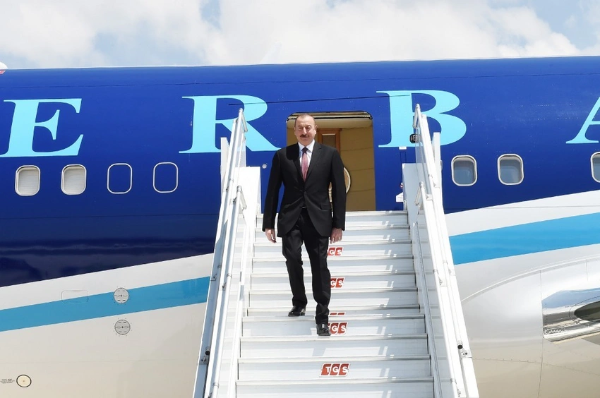 Prezident İlham Əliyevin Türkiyəyə səfəri başlayıb