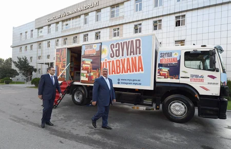 Səyyar kitabxana VI layihəsinin növbəti mərhələsinə start verilib