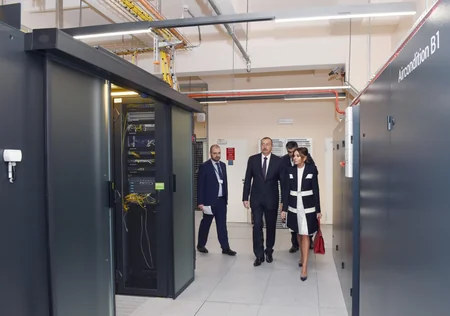 President Ilham Aliyev attended opening of Regional Data and International Commutation Centers
