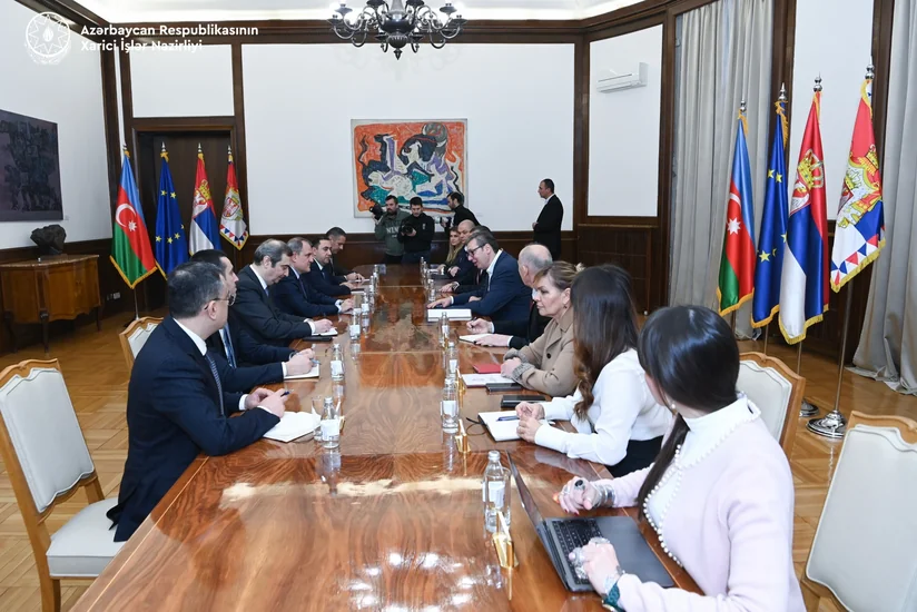 Serbiya Prezidenti Azərbaycan XİN başçısı ilə regional təhlükəsizlik məsələlərini müzakirə edib - YENİLƏNİB-2