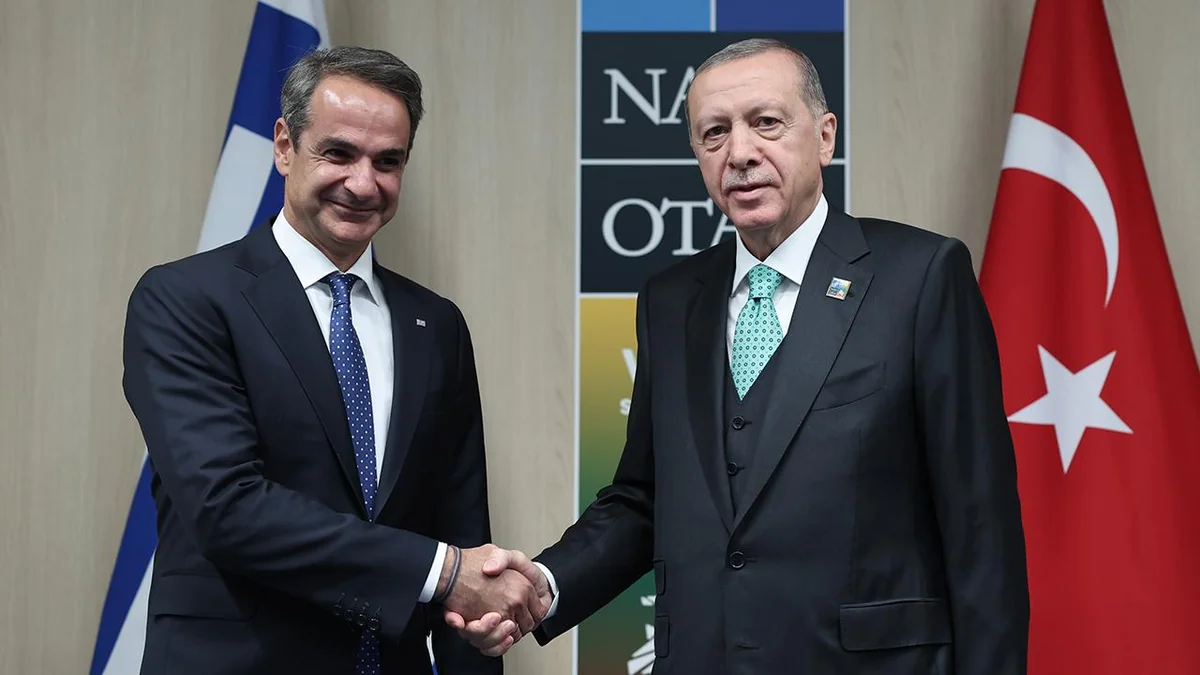 Ərdoğan Yunanıstanın Baş nazirini qəbul edib