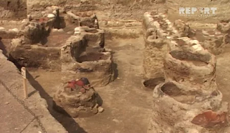 В Геранбое обнаружены стены древнего замка - ВИДЕО