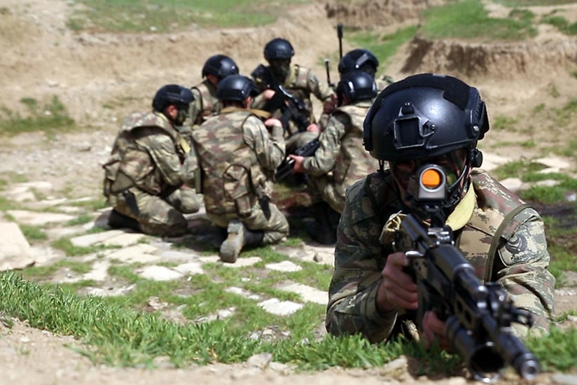 Training exercises held in peacekeeping units of Azerbaijan Army