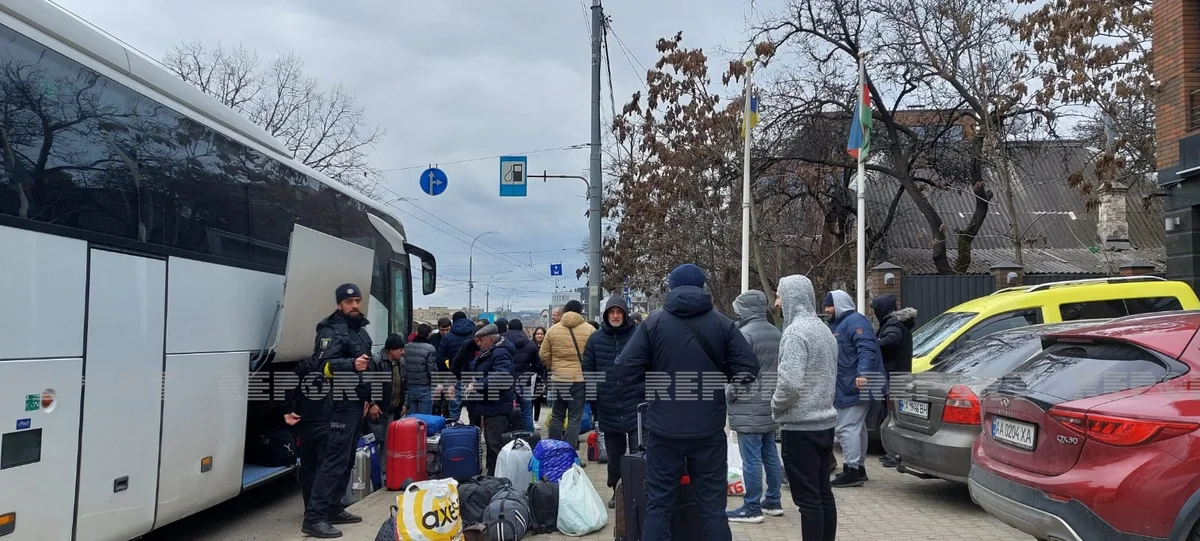Kiyevdən azərbaycanlıların növbəti təxliyəsi həyata keçirilir