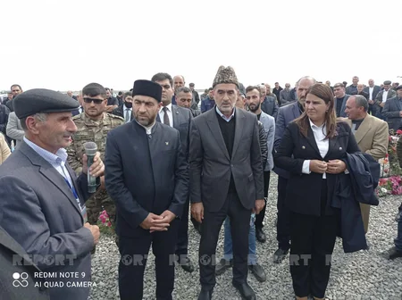Kürdəmirdə Vətən müharibəsi şəhidlərinin anım mərasimi keçirilib