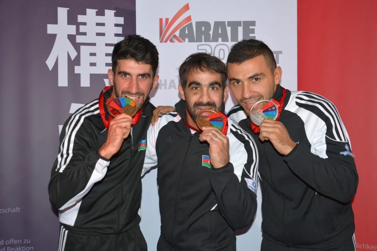 Azərbaycan karateçisi Rafael Ağayev beşqat dünya çempionu olub
