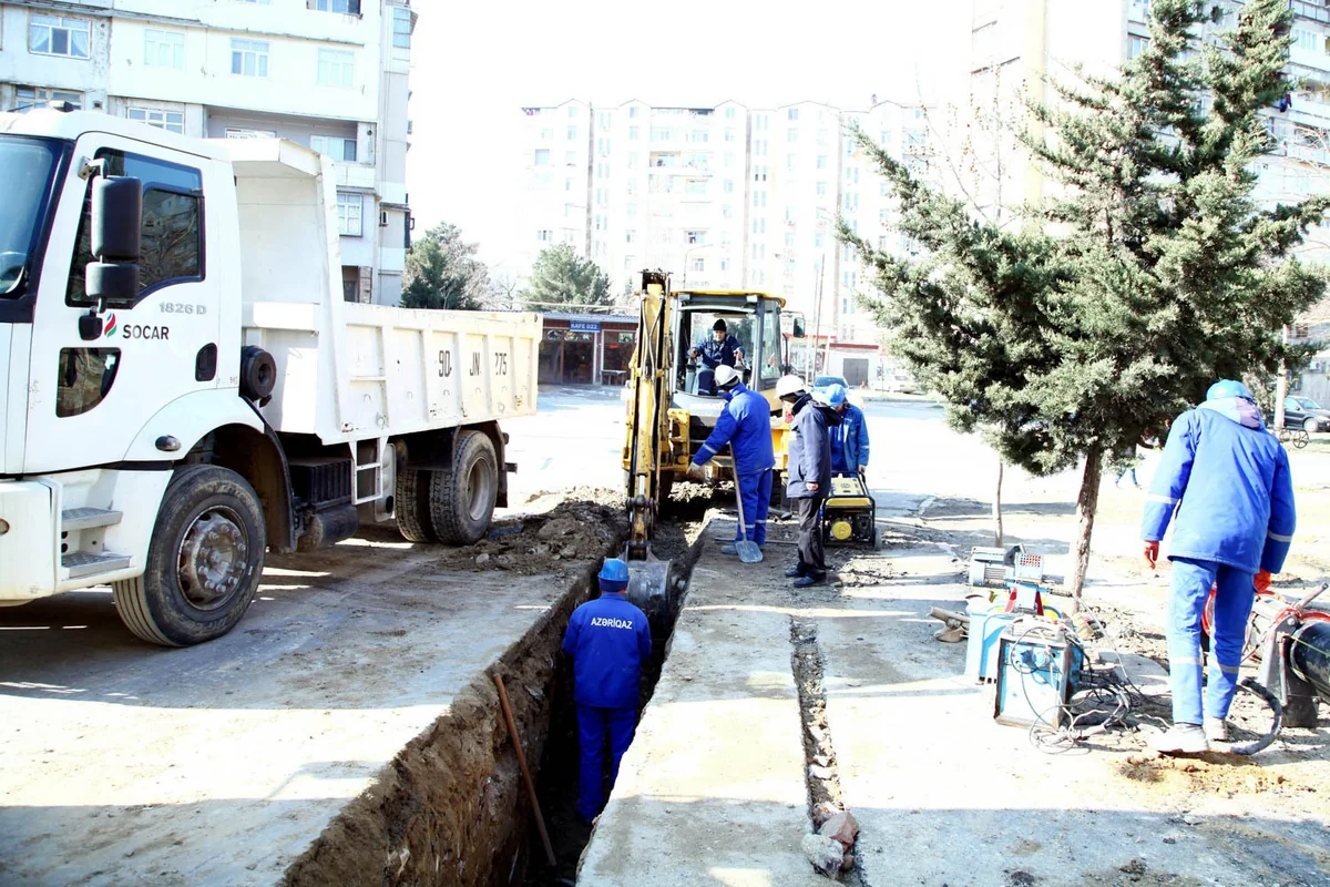 Bir neçə ərazinin qaz təchizatında fasilə yaranacaq