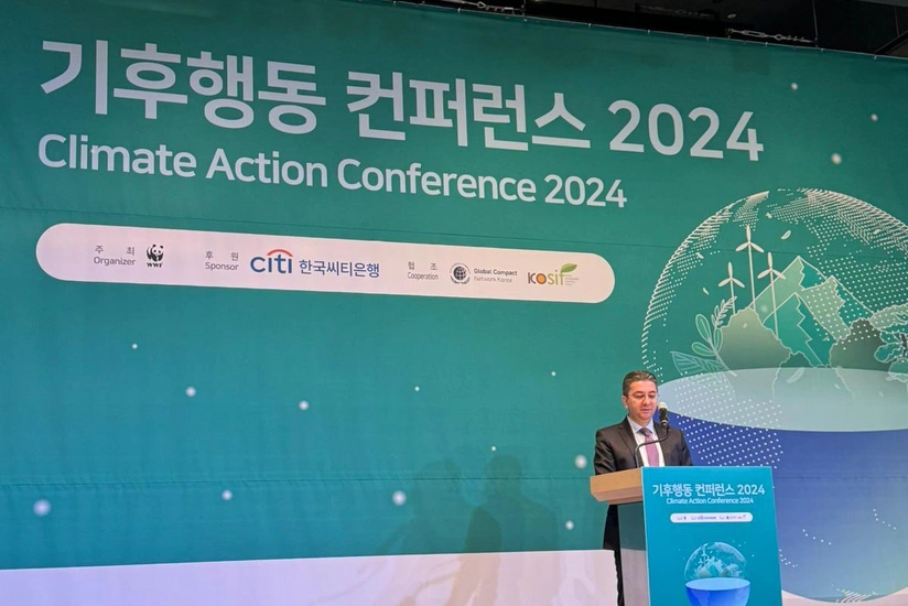 Azərbaycan səfiri Koreyada keçirilmiş konfransda COP29-a hazırlıq işlərindən danışıb