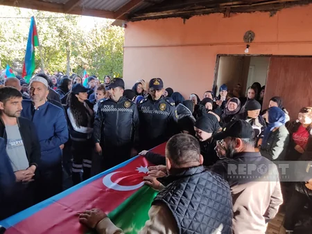 Zaqatalada Birinci Qarabağ müharibəsinin şəhidi Ramiz Mahmudov dəfn edilib - YENİLƏNİB