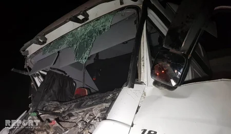 Гражданин Турции совершил аварию в Уджарах, TIR врезался в Камаз