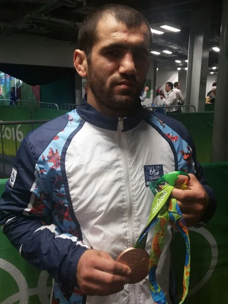 Güləşçi Cəbrayıl Həsənov Olimpiadada bürünc medal qazanıb