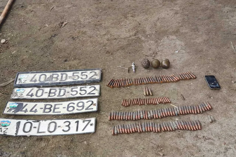 Xızıda keçmiş məhkumun evindən döyüş sursatları aşkarlanıb