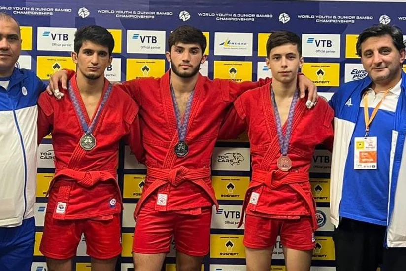 Azərbaycan samboçuları dünya birinciliyində 5 medal qazanıblar