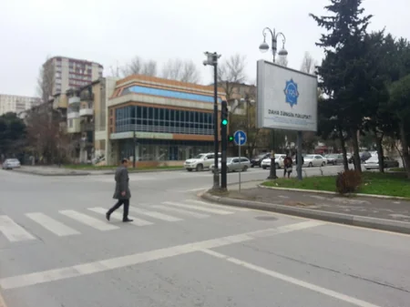 Bakı yollarında hərəkət qaydaları dəyişdirilir - FOTO