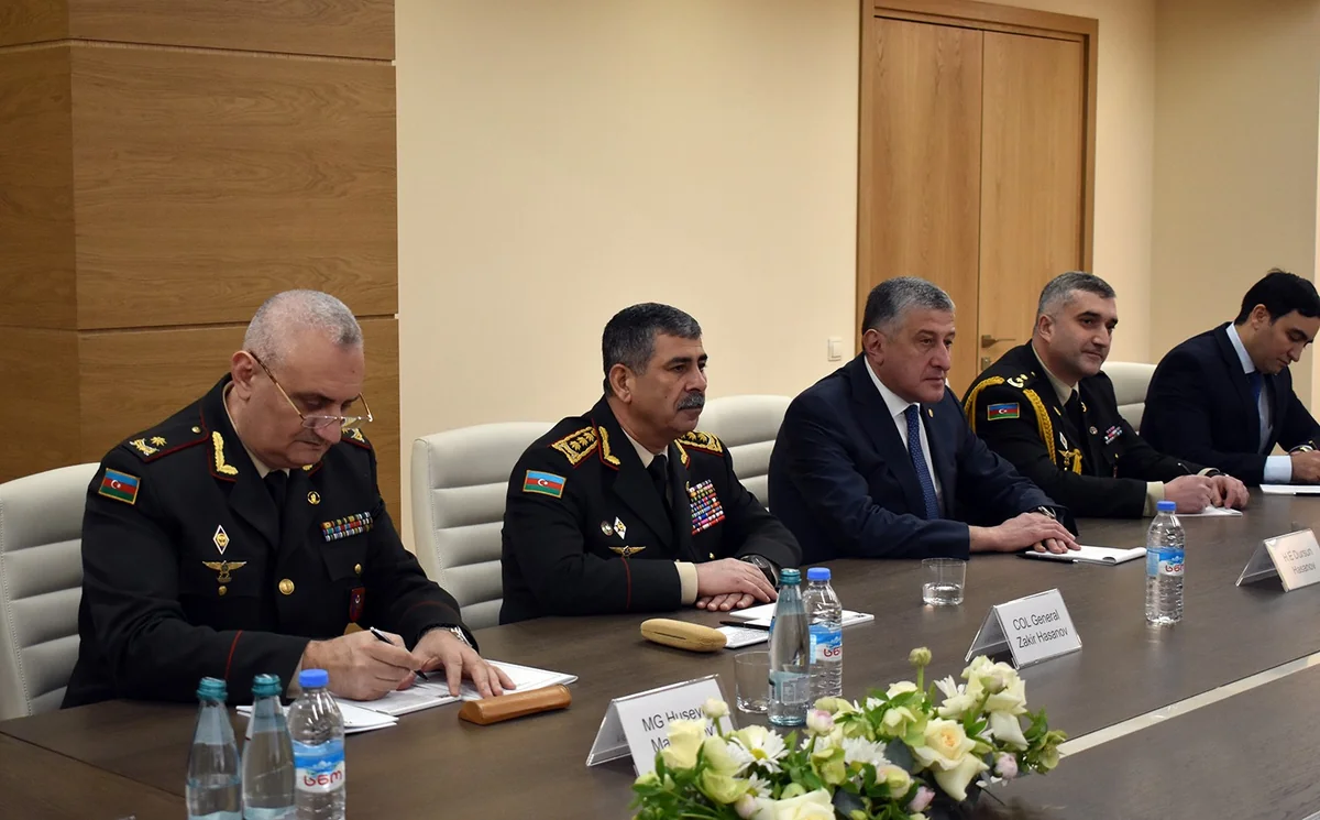 Zakir Hasanov: I am sure Azerbaijani-Georgian military cooperation will develop successfully