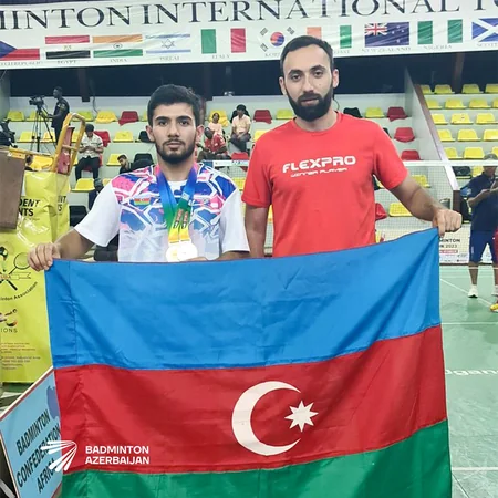 Azərbaycan parabadmintonçusu Uqandada iki medal qazanıb