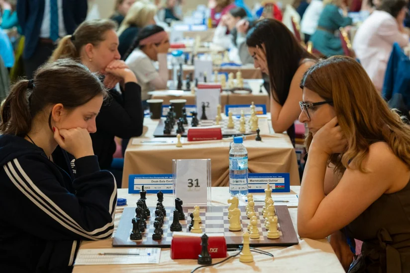 Азербайджанская шахматистка одержала 4 победы подряд на чемпионате Европы