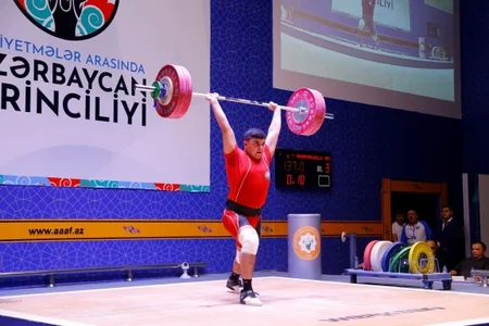 Ağırlıqqaldırma üzrə Azərbaycan birinciliyi başa çatıb