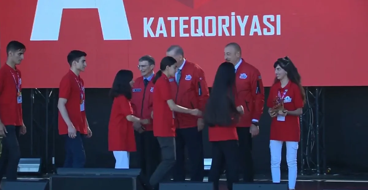 Winners of TEKNOFEST Azerbaijan festival receive awards