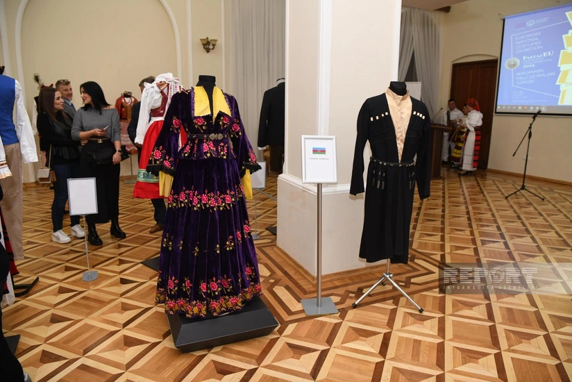 Bakıda I Avropa milli geyimlərinin sərgisi ziyarətçilərə açılıb